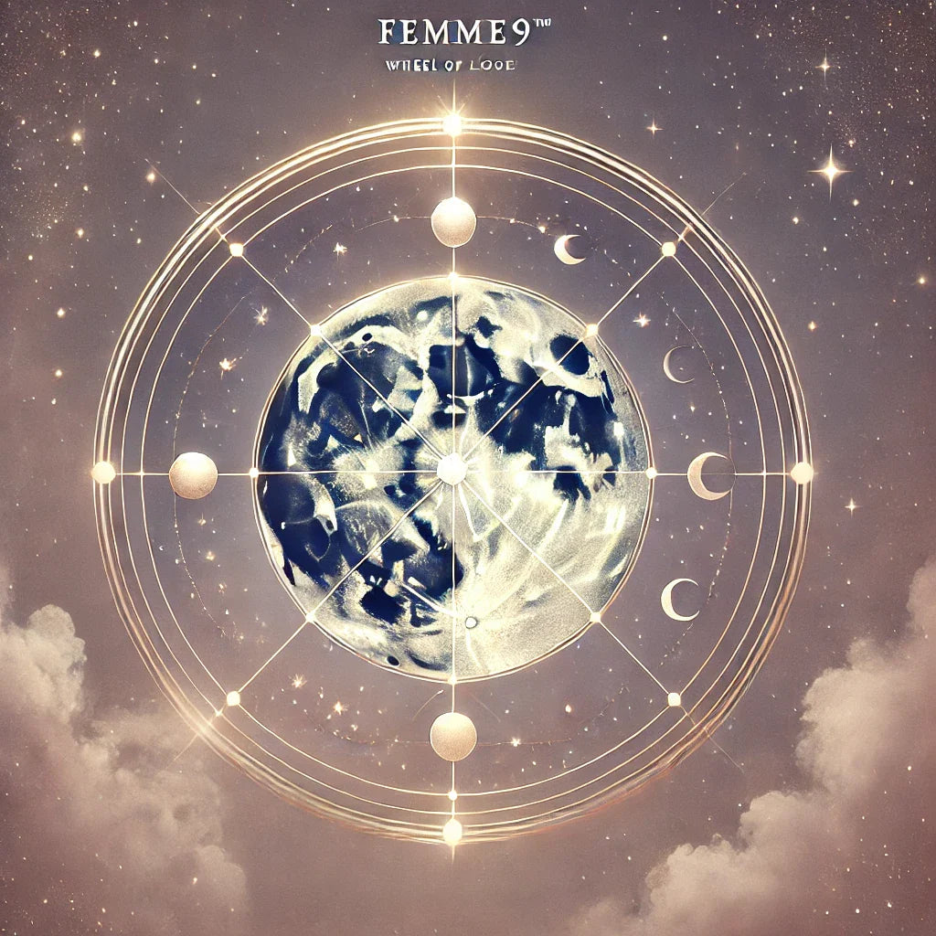 Manifest Your Glow: Femme9’s Wheel of Life for the Astrological "New Year"